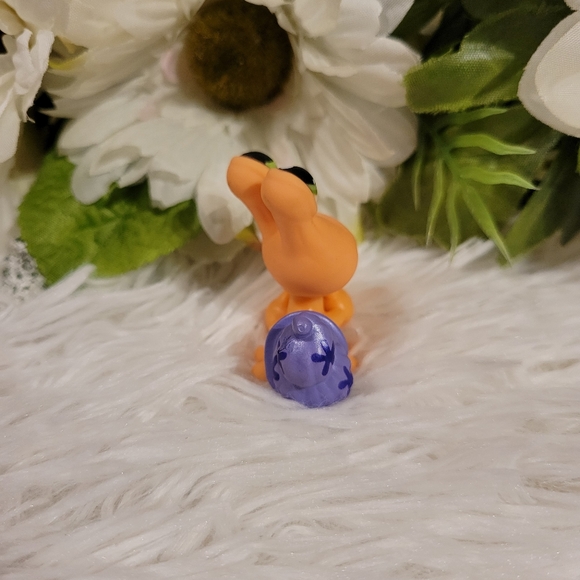 Littlest Pet Shop Authentic LPS #352 Orange Hermit Crab Purple Green Eyes - Picture 10 of 12